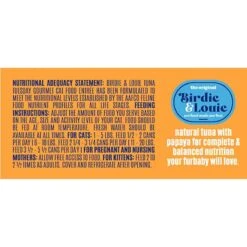 Birdie & Louie Tuna & Papaya Flavored Chunks In Gravy Canned Cat Food, 3-oz, Case Of 12 -Furry Friends 806238 PT2. AC SS1800 V1679069145