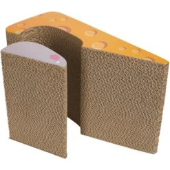 Kensie Cheese & Mouse Cat Scratcher, Large 9 Kensie Cheese & Mouse Cat Scratcher, Large -Furry Friends 806870 PT3. AC SS1800 V1682457281
