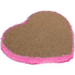 Kensie Fur Heart Cat Scratcher, Pink, Large 9 Kensie Fur Heart Cat Scratcher, Pink, Large -Furry Friends 806958 PT3. AC SS1800 V1682537021