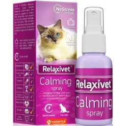 Relaxivet Calming Pheromone Spray & Scratch Repellent For Cats, 1.5-oz Bottle