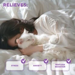 Relaxivet Calming Diffuser Refill & Anti Anxiety Cat Calming Diffuser, 3-oz Bottle, 2 Count -Furry Friends 807462 PT4. AC SS1800 V1680192477
