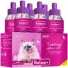 Relaxivet Calming Diffuser Refill & Anti Anxiety Cat Calming Diffuser, 9-oz Bottle, 6 Count -Furry Friends 807478 MAIN. AC SS1800 V1680192312