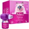 Relaxivet Calming Diffuser Kit & Anti Anxiety Cat Diffuser, 1.5-oz Bottle 2 Relaxivet Calming Diffuser Kit & Anti Anxiety Cat Diffuser, 1.5-oz Bottle -Furry Friends 807510 MAIN. AC SS1800 V1680192308