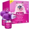 Relaxivet Calming Diffuser & Anti Anxiety Cat Diffuser, 3-oz Bottle -Furry Friends 807574 MAIN. AC SS1800 V1680192257