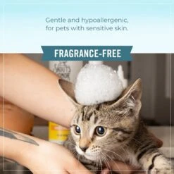 Skout's Honor Probiotic Fragrance Free Cat Shampoo & Conditioner, 16-oz Bottle -Furry Friends 808166 PT5. AC SS1800 V1680192308
