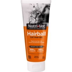 Nutri-Vet Salmon Flavored Gel Hairball Control Supplement For Cats