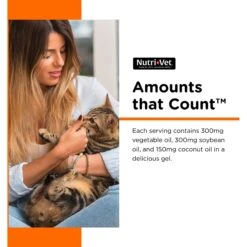 Nutri-Vet Salmon Flavored Gel Hairball Control Supplement For Cats -Furry Friends 80879 PT2. AC SS1800 V1657661032