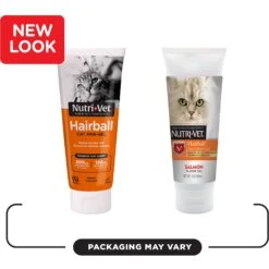 Nutri-Vet Salmon Flavored Gel Hairball Control Supplement For Cats -Furry Friends 80879 PT8. AC SS1800 V1657661032