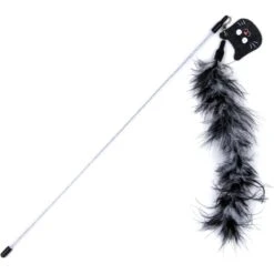 Touchcat Tail-Feather Designer Wand Teaser Cat Toy