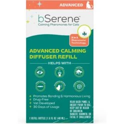 BSerene Advanced Cat Calming Pheromone Diffuser Refill