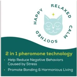 BSerene Advanced Cat Calming Pheromone Diffuser Refill -Furry Friends 815838 PT4. AC SS1800 V1682018107