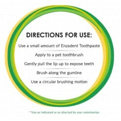 Vetoquinol Enzadent Enzymatic Poultry Flavor Dog & Cat Fingerbrush Dental Kit -Furry Friends 81844 PT5. AC SS1800 V1617331370
