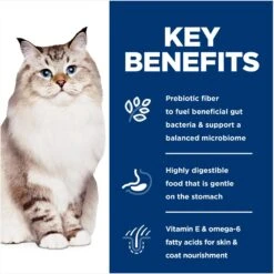 Hill's Science Diet Sensitive Stomach & Sensitive Skin Pollock Meal & Barley Recipe Adult Dry Cat Food -Furry Friends 819934 PT4. AC SS1800 V1681400057