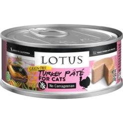Lotus Turkey Pate Grain-Free Canned Cat Food