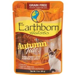 Earthborn Holistic Autumn Tide Tuna Dinner With Pumpkin In Gravy Grain-Free Cat Food + 2 Items -Furry Friends 822558 PT4. AC SS1800 V1680643394
