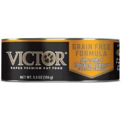 VICTOR Shredded Chicken Dinner Cuts In Gravy Grain-Free Canned Cat Food