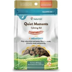 NaturVet Scoopables Quiet Moments Calming Aid Cat Supplement, 5.5-oz Bag
