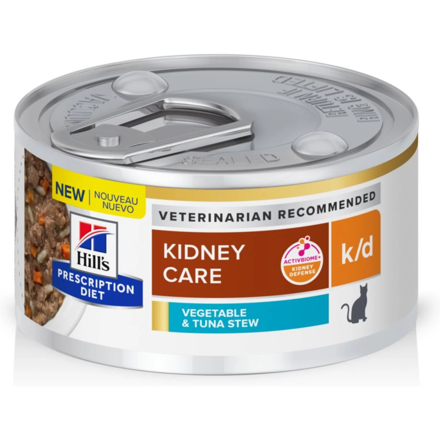 Hill's Prescription Diet K/d Kidney Care Vegetable & Tuna Stew Wet Cat Food 3 Hill's Prescription Diet K/d Kidney Care Vegetable & Tuna Stew Wet Cat Food