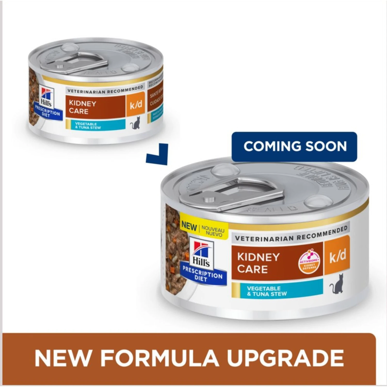 Hill's Prescription Diet K/d Kidney Care Vegetable & Tuna Stew Wet Cat Food 4 Hill's Prescription Diet K/d Kidney Care Vegetable & Tuna Stew Wet Cat Food - Image 2