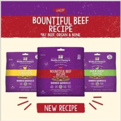 Stella & Chewy's Freeze-Dried Raw Morsels Bountiful Beef Recipe Grain-Free Protein Rich Cat & Kitten Food, 8-oz Bag -Furry Friends 826062 PT8. AC SS1800 V1683565924