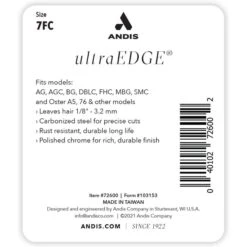 Andis UltraEdge Detachable Blade & Andis UltraEdge Detachable Blade -Furry Friends 826390 PT7. AC SS1800 V1682018602