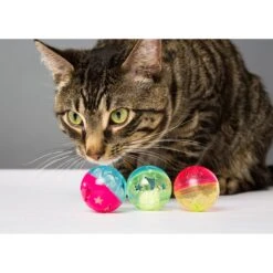 Hartz Just For Cats Bizzy Balls Cat Toy -Furry Friends 82852 PT3. AC SS1800 V1589229080