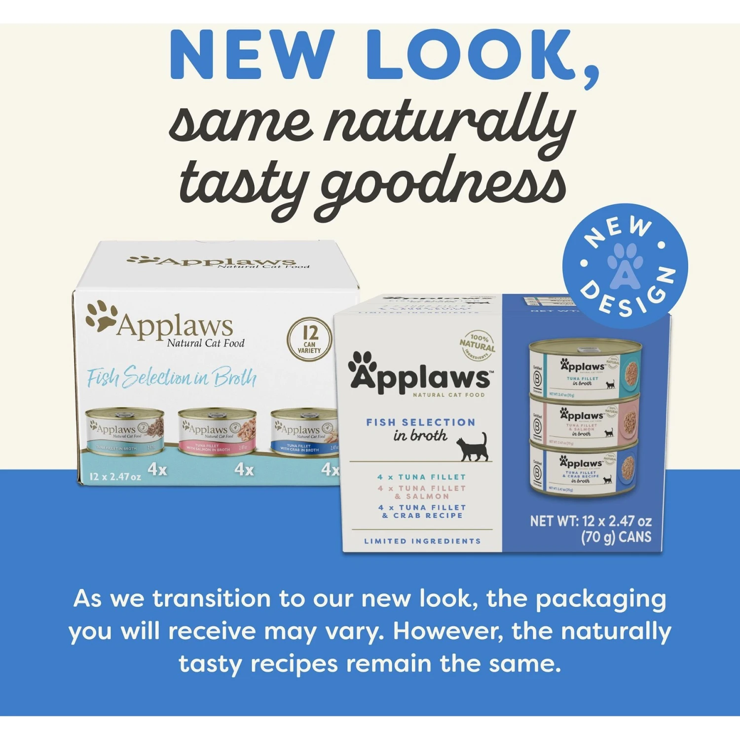 Applaws Fish Variety Pack In Broth Limited Ingredient Canned Wet Cat Food 4 Applaws Fish Variety Pack In Broth Limited Ingredient Canned Wet Cat Food - Image 2