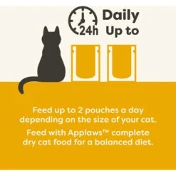 Applaws Chicken In Broth Limited Ingredient Wet Cat Food, 5.3-oz Pouch, Case Of 12 -Furry Friends 836502 PT4. AC SS1800 V1685467963
