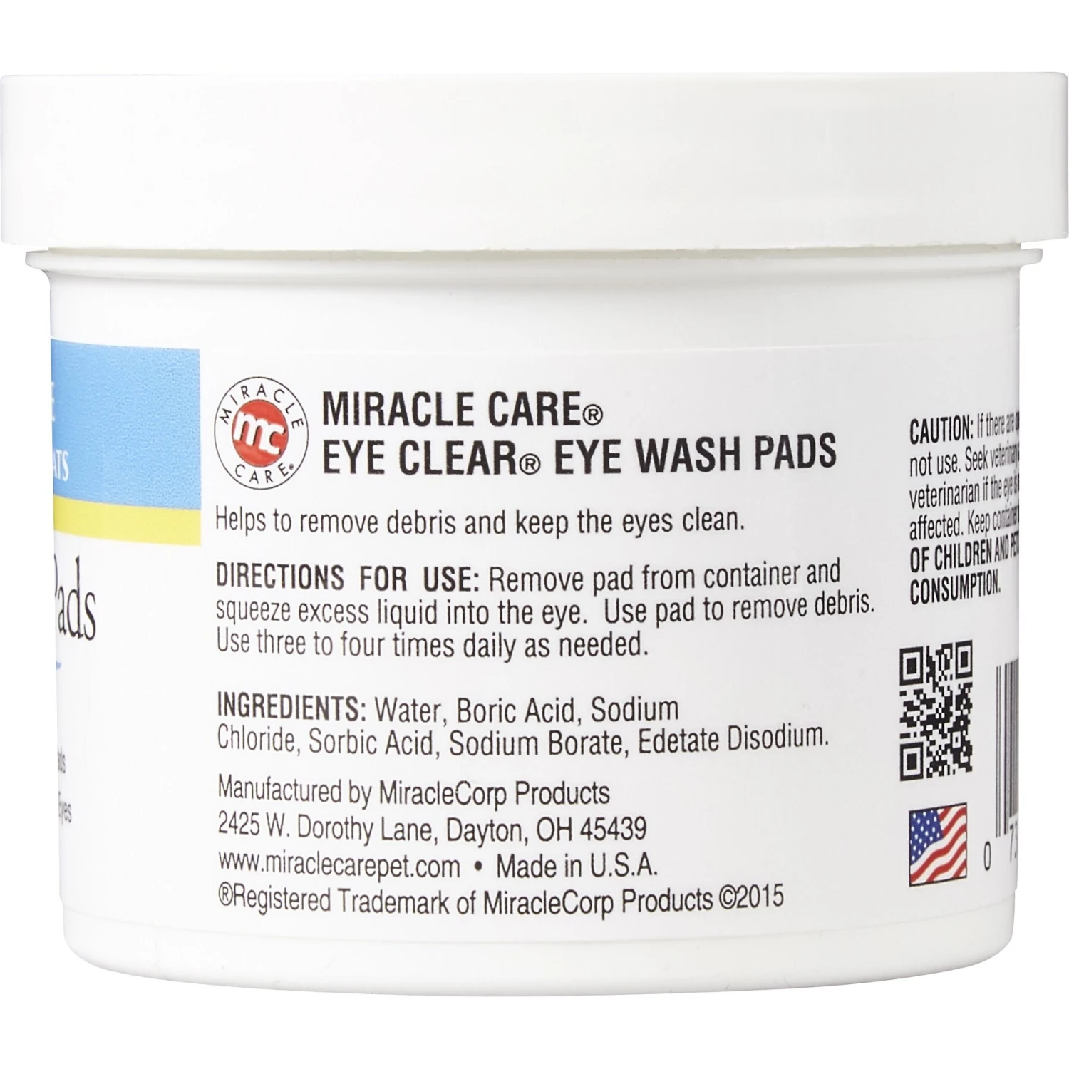 Miracle Care Sterile Eye Wash Pads For Dogs & Cats 7 Miracle Care Sterile Eye Wash Pads For Dogs & Cats - Image 5