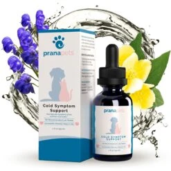 Prana Pets Cold Symptom Support Medicine For Colds For Dogs, 2-oz Bottle