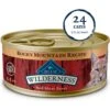 Blue Buffalo Wilderness Rocky Mountain Recipe Red Meat Feast Adult Grain-Free Canned Cat Food -Furry Friends 84205 MAIN. AC SS1800 V1646796734