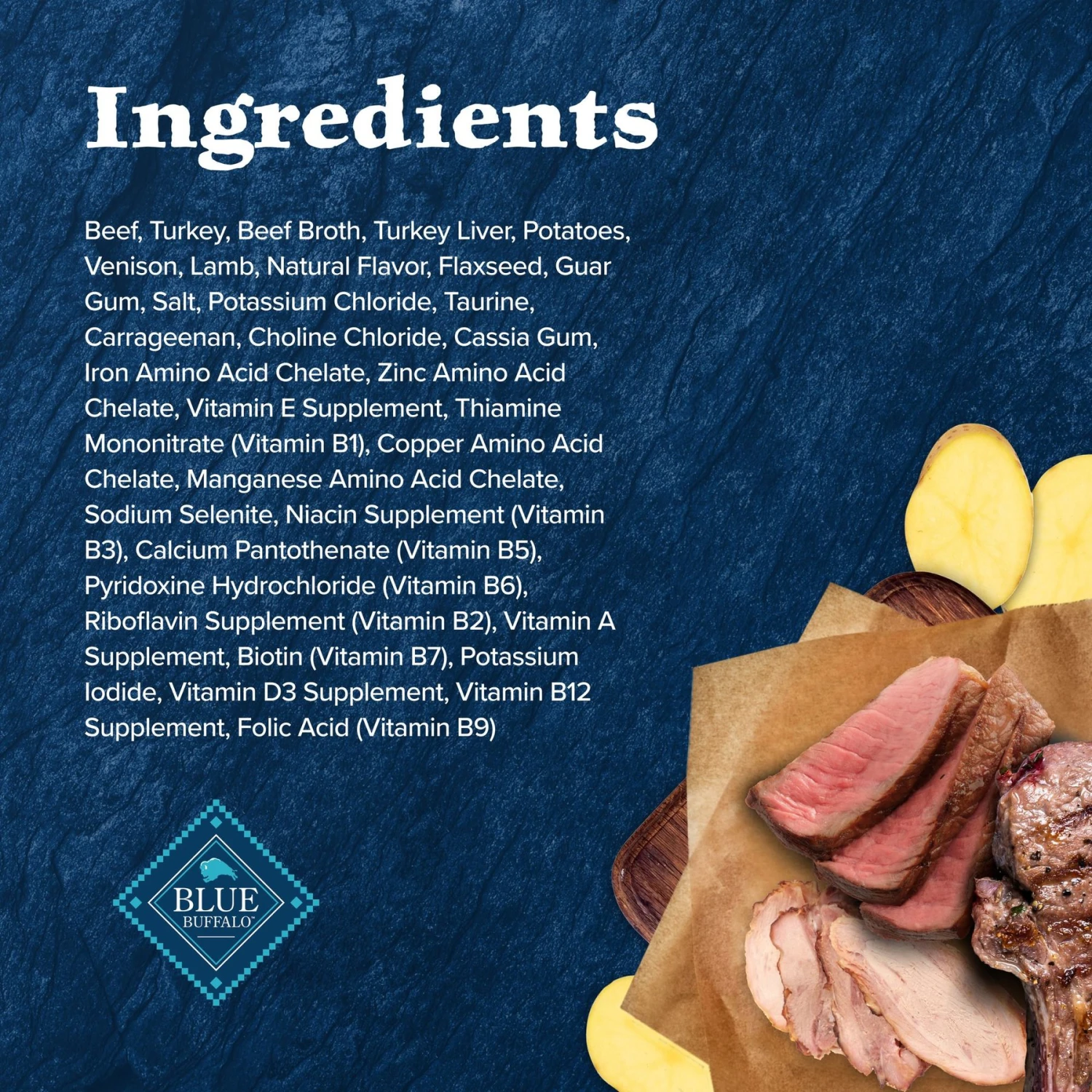 Blue Buffalo Wilderness Rocky Mountain Recipe Red Meat Feast Adult Grain-Free Canned Cat Food 7 Blue Buffalo Wilderness Rocky Mountain Recipe Red Meat Feast Adult Grain-Free Canned Cat Food - Image 5