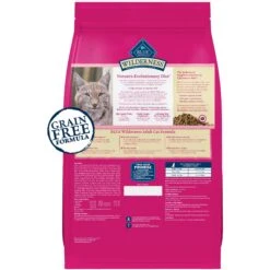 Blue Buffalo Wilderness Salmon Recipe Grain-Free Dry Cat Food 10 Blue Buffalo Wilderness Salmon Recipe Grain-Free Dry Cat Food -Furry Friends 84281 PT1. AC SS1800 V1689283255
