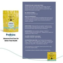 ProBiora Probiotic Oral Care Cat Supplement, 1-oz Bag -Furry Friends 842830 PT2. AC SS1800 V1682537996