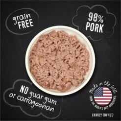 Hound & Gatos Pork Flavored Cat Wet Food, 5.5-oz Can, 24 Count -Furry Friends 843790 PT3. AC SS1800 V1683906797