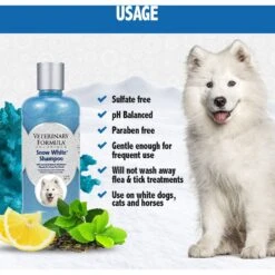 Veterinary Formula Solutions Snow White Whitening Shampoo For Dogs & Cats -Furry Friends 84631 PT3. AC SS1800 V1657661034