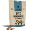 Vital Essentials Beef & Chicken Entree Cat Food Mini Patties Grain-Free Freeze-Dried Raw Cat Food, 3.75-oz Bag 2 Vital Essentials Beef & Chicken Entree Cat Food Mini Patties Grain-Free Freeze-Dried Raw Cat Food, 3.75-oz Bag -Furry Friends 846342 MAIN. AC SS1800 V1685990368