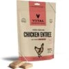 Vital Essentials Chicken Entree Cat Food Mini Patties Grain-Free Freeze-Dried Raw Cat Food, 3.75-oz Bag -Furry Friends 846358 MAIN. AC SS1800 V1685990310
