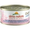 Almo Nature Classic Complete Premium Grain-Free Tuna Recipe With Shrimps In Gravy Cat Food, 2.47-oz, Case Of 12 -Furry Friends 846822 MAIN. AC SS1800 V1691505623