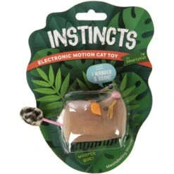 SmartyKat Instincts Meandering Mouse Motion Battery Powered Plush Cat Toy -Furry Friends 847062 PT1. AC SS1800 V1683729300