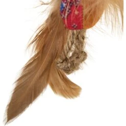 SmartyKat Instincts Love Mates Feathery Plush HappyNip Silvervine & Catnip Bird Cat Toys, 2-pack -Furry Friends 847110 PT6. AC SS1800 V1683730255