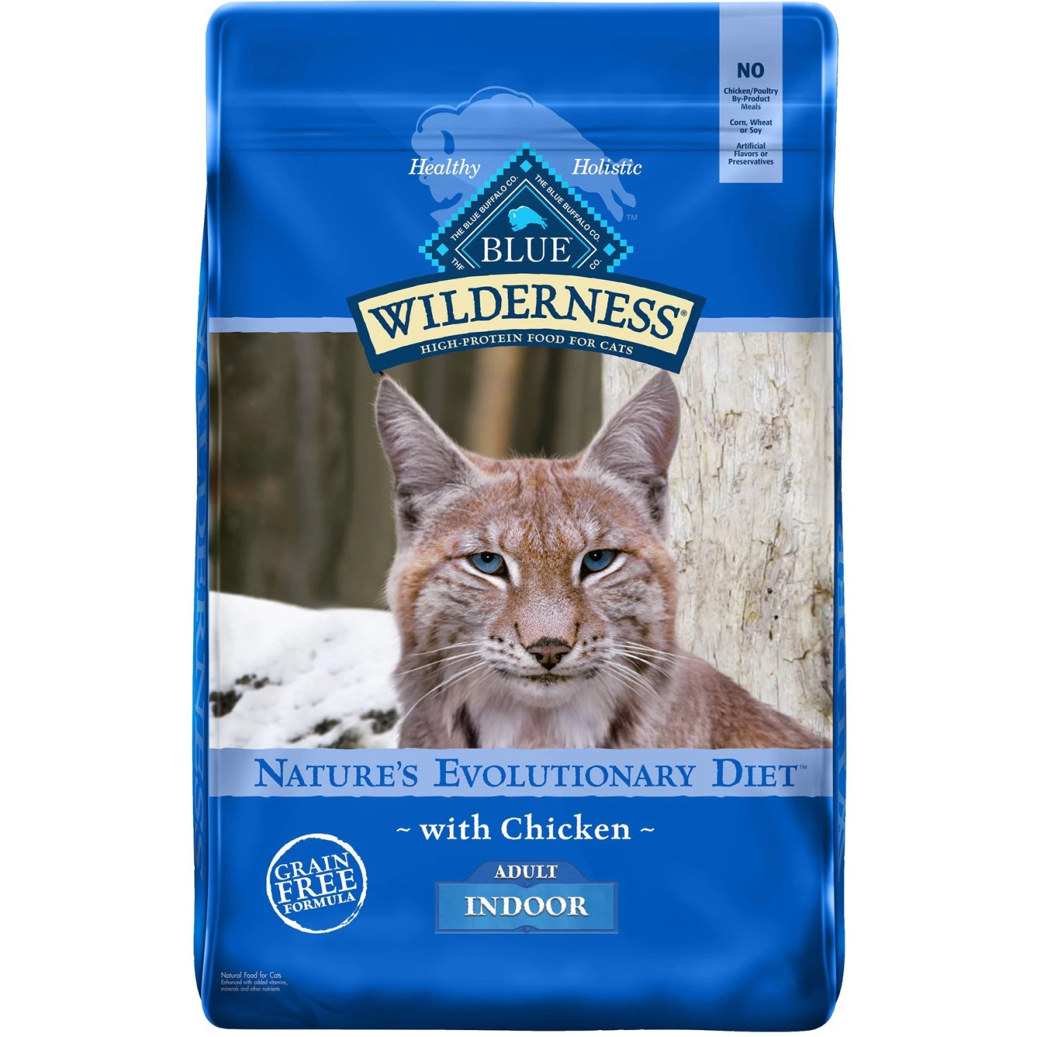 Blue Buffalo Wilderness Indoor Chicken Recipe Grain-Free Dry Cat Food 3 Blue Buffalo Wilderness Indoor Chicken Recipe Grain-Free Dry Cat Food