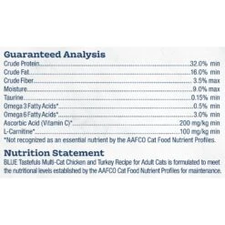 Blue Buffalo Tastefuls Multi Cat Natural Chicken & Turkey Adult Dry Cat Food 18 Blue Buffalo Tastefuls Multi Cat Natural Chicken & Turkey Adult Dry Cat Food -Furry Friends 84982 PT7. AC SS1800 V1692644242