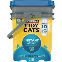 Tidy Cats Instant Action Scented Clumping Clay Cat Litter & Cat Chow Indoor Hairball & Healthy Weight Dry Cat Food 16 Tidy Cats Instant Action Scented Clumping Clay Cat Litter & Cat Chow Indoor Hairball & Healthy Weight Dry Cat Food -Furry Friends 854246 PT5. AC SS1800 V1693946750