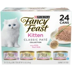 Kitten Chow Nurture Muscle & Brain Development Dry Cat Food & Fancy Feast Tender Feast Variety Pack Canned Kitten Food -Furry Friends 854286 PT1. AC SS1800 V1683743135