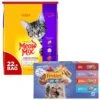Meow Mix Original Choice Dry Cat Food & Friskies Shreds In Gravy Variety Pack Canned Cat Food 2 Meow Mix Original Choice Dry Cat Food & Friskies Shreds In Gravy Variety Pack Canned Cat Food -Furry Friends 854302 MAIN. AC SS1800 V1683743702
