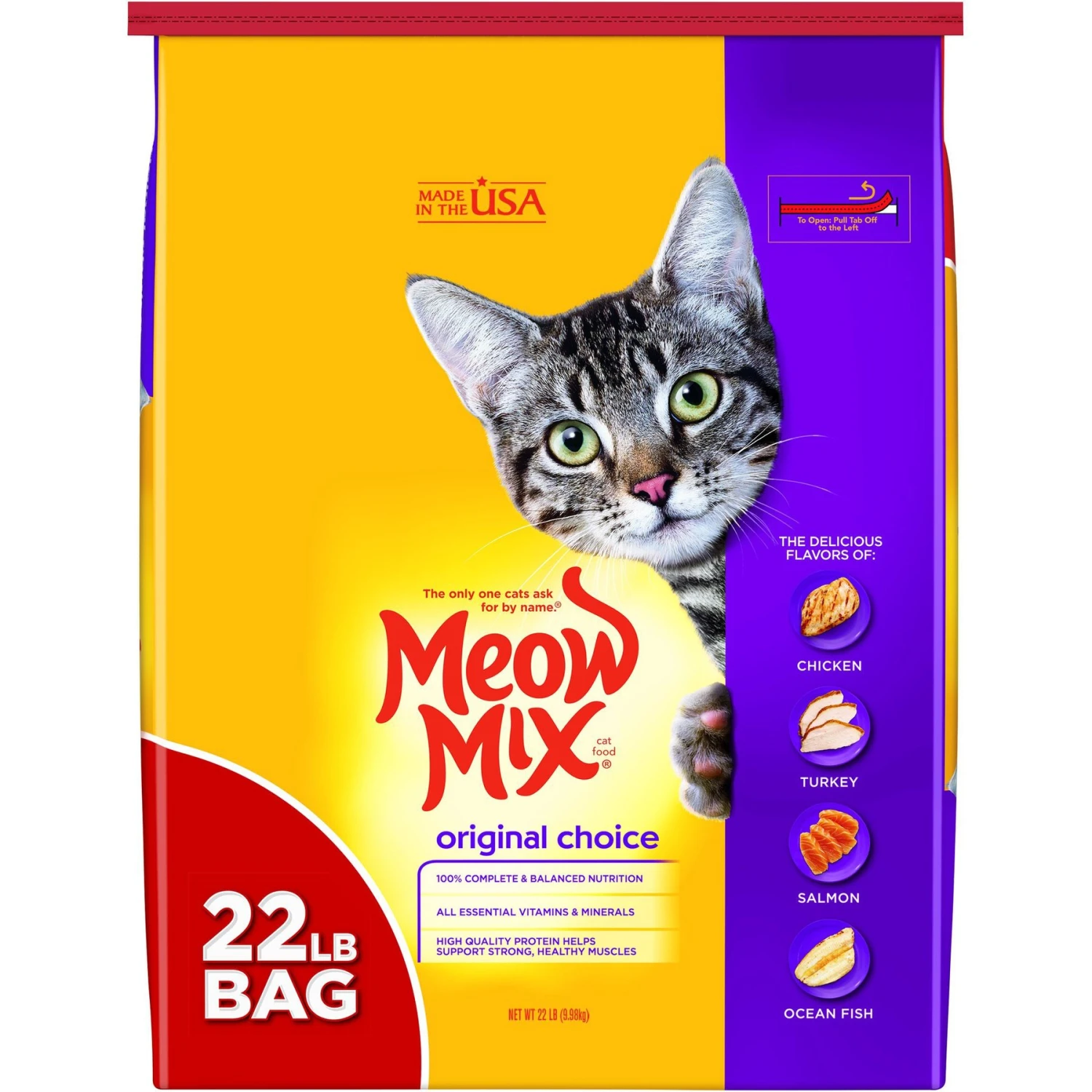 Meow Mix Original Choice Dry Cat Food & Friskies Shreds In Gravy Variety Pack Canned Cat Food 4 Meow Mix Original Choice Dry Cat Food & Friskies Shreds In Gravy Variety Pack Canned Cat Food - Image 2