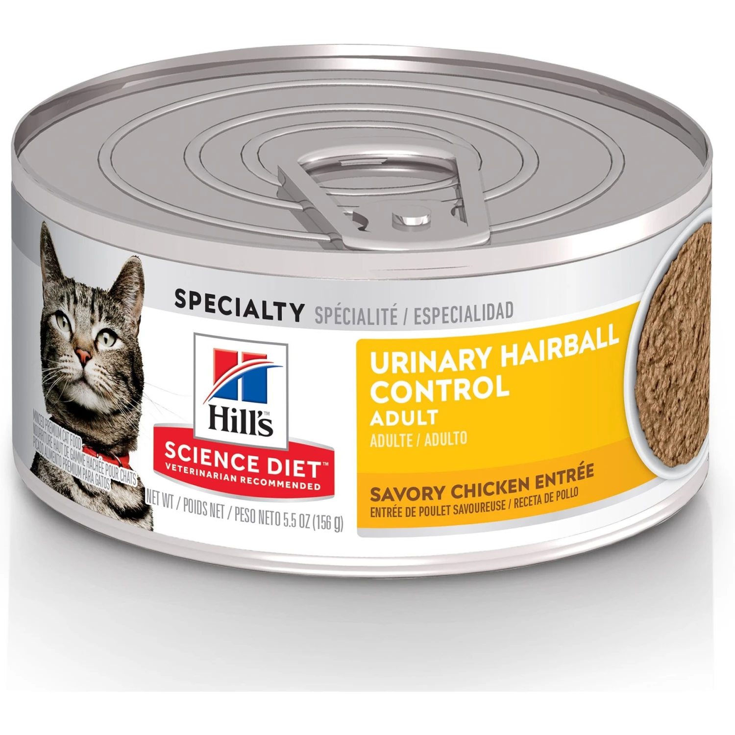 Hill's Science Diet Adult Urinary Hairball Control Dry Cat Food & Hill's Science Diet Adult Urinary Hairball Control Savory Chicken Entree Canned Cat Food 8 Hill's Science Diet Adult Urinary Hairball Control Dry Cat Food & Hill's Science Diet Adult Urinary Hairball Control Savory Chicken Entree Canned Cat Food - Image 6