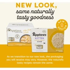 Applaws Chicken In Broth Limited Ingredient Wet Kitten Food, 2.47-oz Can, Case Of 6 -Furry Friends 855646 PT1. AC SS1800 V1685464536