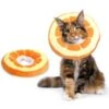 CoCoo Adjustable Cat Recovery Cone, Orange 2 CoCoo Adjustable Cat Recovery Cone, Orange -Furry Friends 857198 MAIN. AC SS1800 V1701379693
